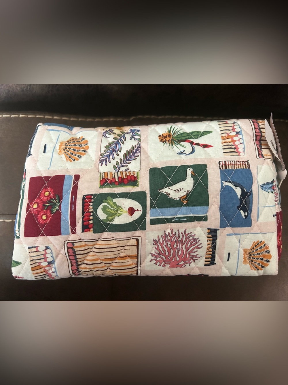 New Vera Bradley Medium Cosmetic Bag
